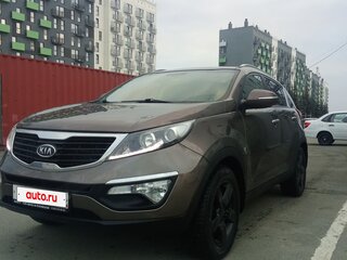 2011 Kia Sportage III, коричневый, 1200000 рублей, вид 1