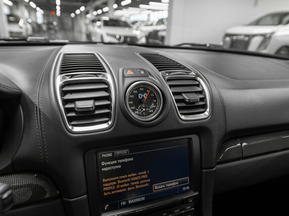 2015 Porsche Cayman II (981), чёрный - вид 15
