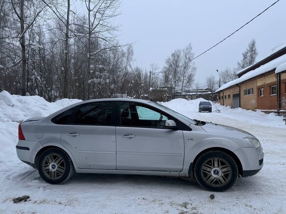 2008 Ford Focus II, серебристый, 390000 рублей - вид 6