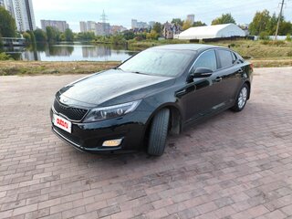 2014 Kia Optima III Рестайлинг, чёрный, 1300000 рублей, вид 1