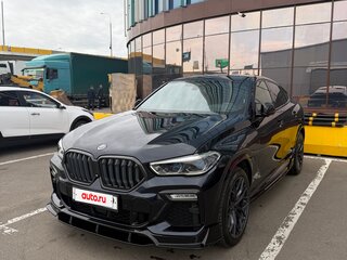 2020 BMW X6 M50i III (G06), чёрный, 8200000 рублей, вид 1
