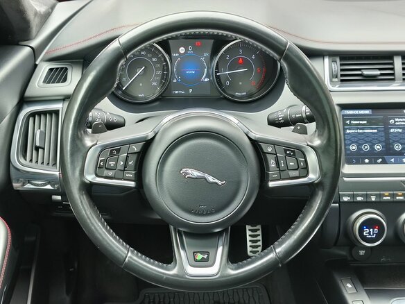 2018 Jaguar E-Pace I, красный - вид 22