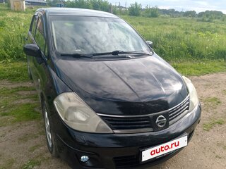2008 Nissan Tiida I, чёрный, 570000 рублей, вид 2