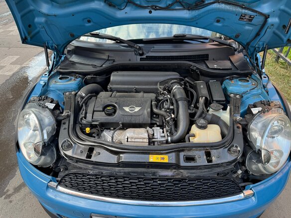 2013 Mini Hatch Cooper S II (R56) Рестайлинг, голубой, 1500000 рублей - вид 8