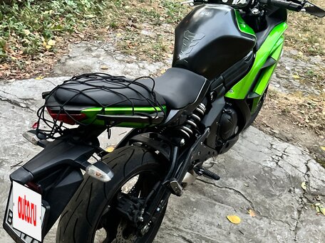 2014 Kawasaki ER-6F (Ninja 650R), зелёный, 495000 рублей, вид 2