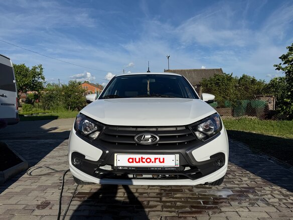 2022 Lada (ВАЗ) Granta I Рестайлинг, белый, 770000 рублей - вид 2