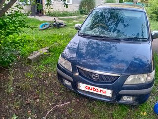 2000 Mazda Premacy I (CP), синий, 450000 рублей, вид 1