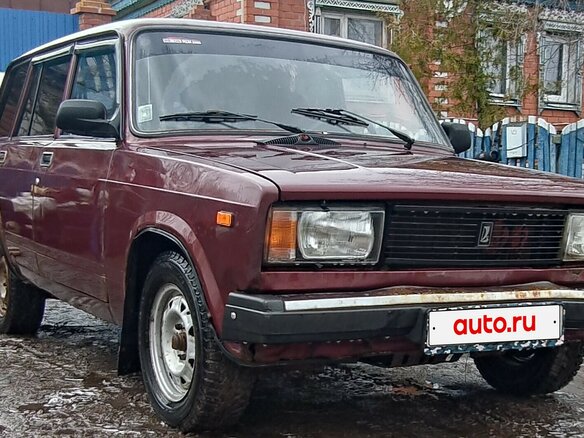 2007 Lada (ВАЗ) 2104, красный, 100000 рублей - вид 2