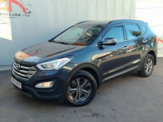 2012 Hyundai Santa Fe III, синий, 1620000 рублей, вид 2