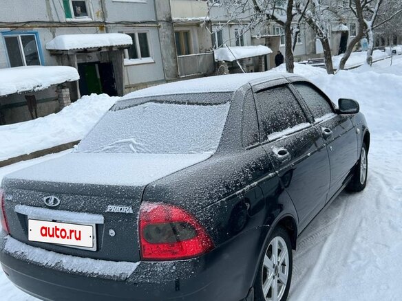 2013 Lada (ВАЗ) Priora I Рестайлинг, зелёный, 400000 рублей - вид 13