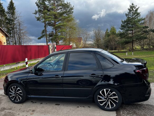 2023 Lada (ВАЗ) Granta Sport I Рестайлинг, чёрный, 1050000 рублей - вид 7