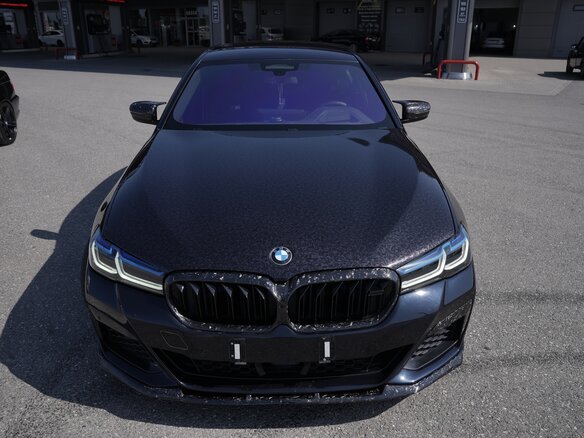 2020 BMW 5 серии 530d VII (G30/G31/G38) Рестайлинг, синий, 6750000 рублей