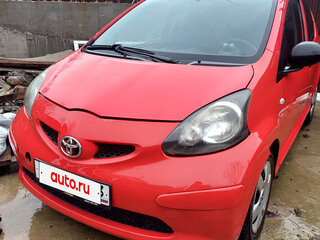 2008 Toyota Aygo I, красный, 450000 рублей, вид 2