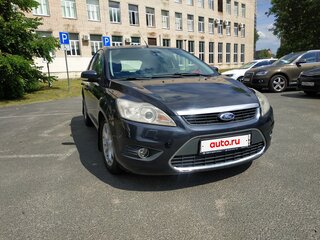 2008 Ford Focus II Рестайлинг, чёрный, 375000 рублей, вид 1