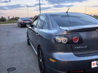 2008 Mazda 3 5-speed I (BK) Рестайлинг, серый, 750000 рублей, вид 5