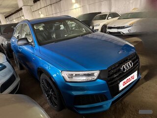 2018 Audi Q3 I (8U) Рестайлинг, голубой, 1995000 рублей, вид 3