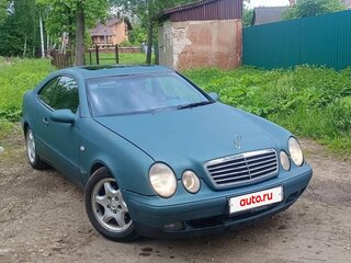 1997 Mercedes-Benz CLK-Класс 230 I (W208), зелёный, 550000 рублей, вид 1