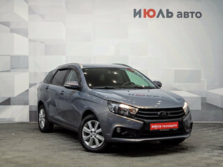 2020 Lada (ВАЗ) Vesta SW I, серый, 1120000 рублей, вид 3