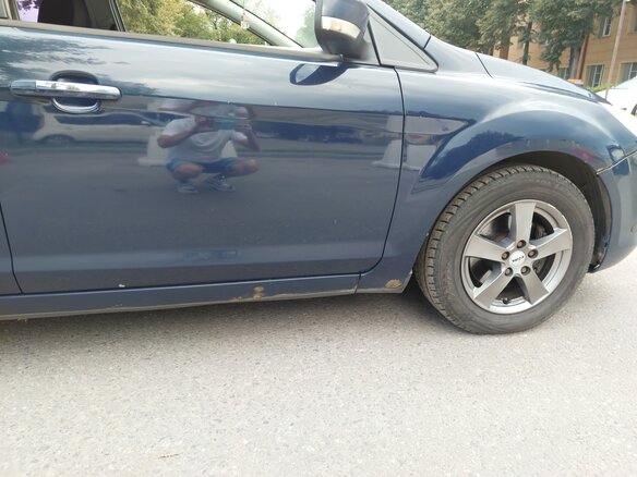2011 Ford Focus II Рестайлинг, синий - вид 20