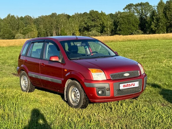 2006 Ford Fusion I Рестайлинг, красный, 415000 рублей - вид 3