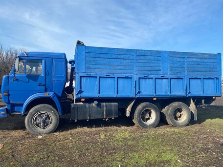 1995 КамАЗ 5321, синий, 600000 рублей, вид 3