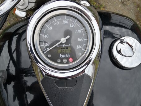 2006 Suzuki Intruder VL 400 Classic, чёрный, 455000 рублей, вид 5