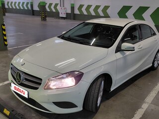2015 Mercedes-Benz A-Класс 180 III (W176) Рестайлинг, белый, 1770000 рублей, вид 2