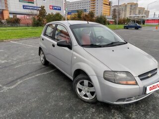 2007 Chevrolet Aveo I, серебристый, 350000 рублей, вид 1