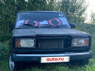 2012 Lada (ВАЗ) 2107, чёрный, 65000 рублей, вид 1
