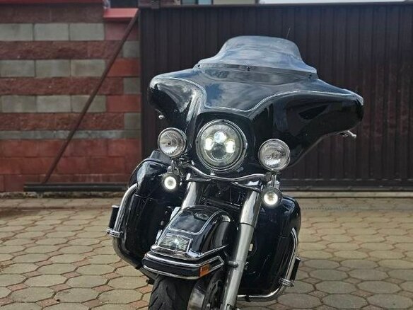 2011 Harley-Davidson Electra Glide, чёрный, 950000 рублей - вид 14