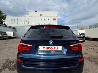 2017 BMW X3 20d xDrive II (F25) Рестайлинг, синий, 2500000 рублей, вид 4
