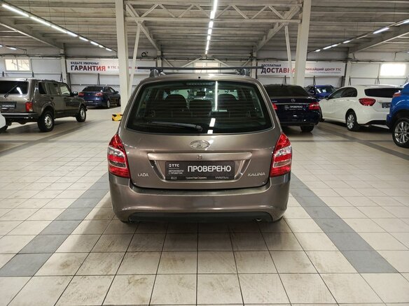 2014 Lada (ВАЗ) Kalina II, коричневый - вид 5