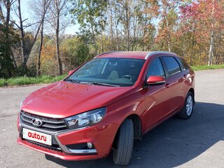 2018 Lada (ВАЗ) Vesta SW I, красный, 860000 рублей, вид 1