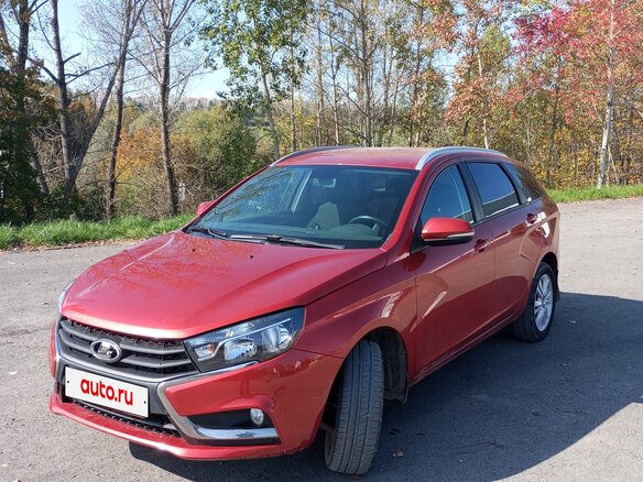 2018 Lada (ВАЗ) Vesta SW I, красный
