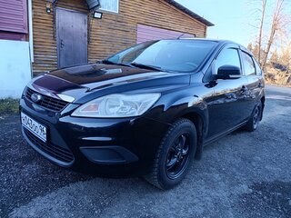 2008 Ford Focus II Рестайлинг, чёрный, 490000 рублей, вид 1