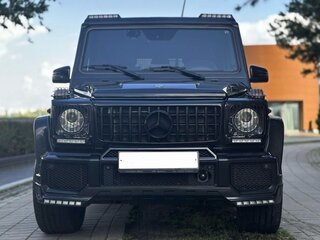 2017 Mercedes-Benz G-Класс 500 II (W463) Рестайлинг 4, чёрный, 6000000 рублей, вид 2