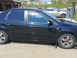 2008 Ford Focus II, чёрный, 390000 рублей, вид 3