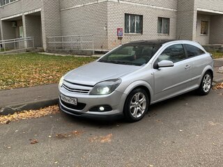 2008 Opel Astra GTC H Рестайлинг, серебристый, 400000 рублей, вид 2