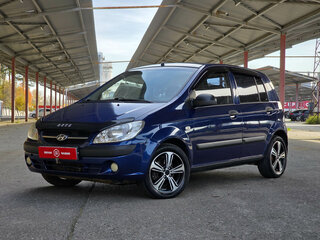 2008 Hyundai Getz I Рестайлинг, синий, 499900 рублей, вид 4