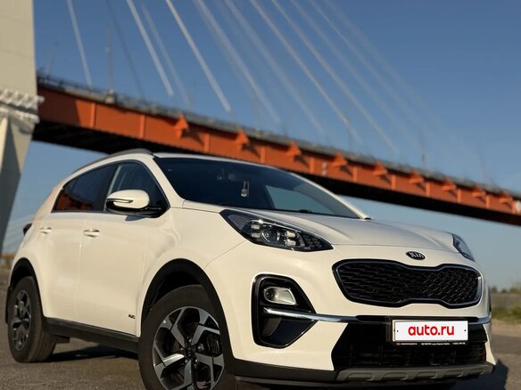 2019 Kia Sportage IV Рестайлинг, белый - вид 8