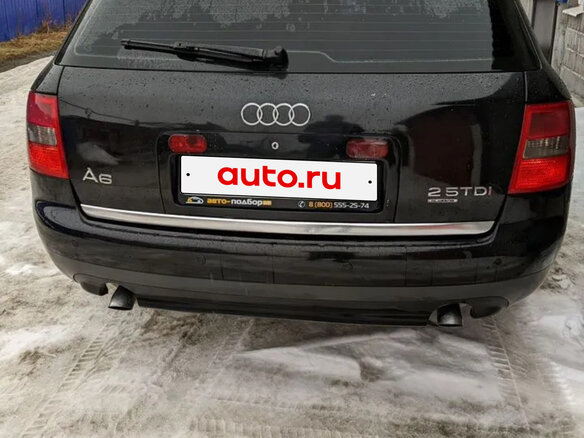 2001 Audi A6 II (C5) Рестайлинг, чёрный - вид 5