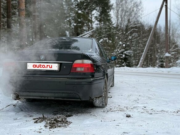 2002 BMW 5 серии 535i IV (E39) Рестайлинг, чёрный, 650000 рублей - вид 3