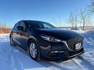 2018 Mazda Axela III Рестайлинг, синий, 1600000 рублей, вид 3