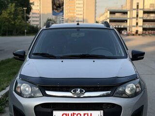 2014 Lada (ВАЗ) Kalina II, серебристый, 360000 рублей, вид 2