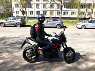 2018 Aprilia SL 900 Shiver, белый, 700000 рублей, вид 4