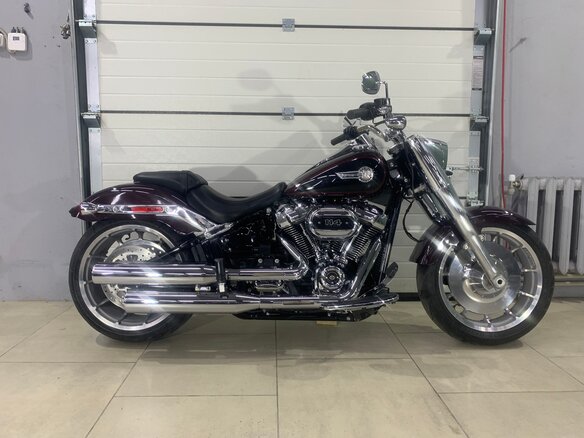 2022 Harley-Davidson Fat Boy, пурпурный, 2100000 рублей - вид 1