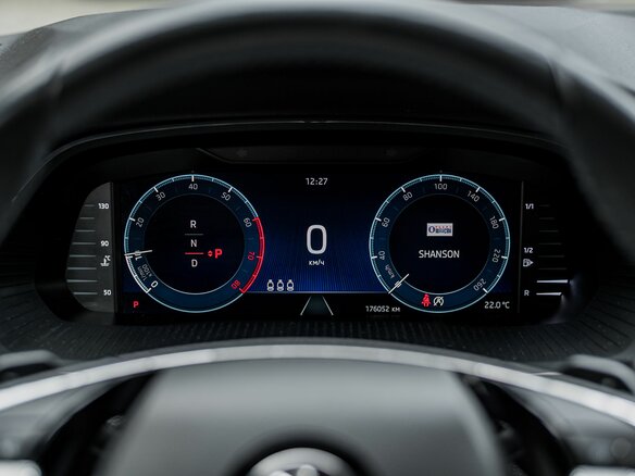 2021 Skoda Octavia IV (A8), синий - вид 4