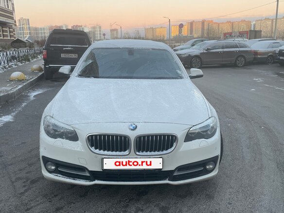 2016 BMW 5 серии 520d VI (F10/F11/F07) Рестайлинг, белый, 2049000 рублей - вид 5