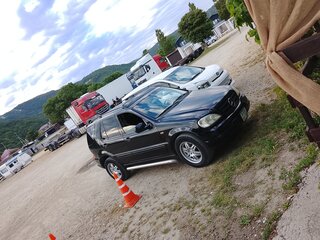 2000 Mercedes-Benz M-Класс 320 I (W163), чёрный, 650000 рублей, вид 3