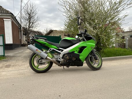 2000 Kawasaki ZX-9R Ninja, зелёный, 330000 рублей, вид 4